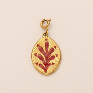 Waterproof Steel Colorful Heart Cartoon Pendant Bag Charm