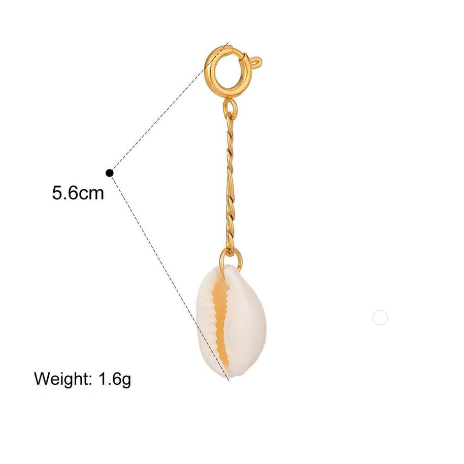 Stainless Steel Bikini Pendant Connector DIY 18K Gold Plated