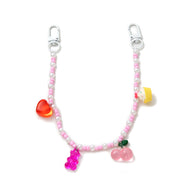 Acrylic Candy Keychain Cute Ice Cream Bag Charm DIY JX250802D