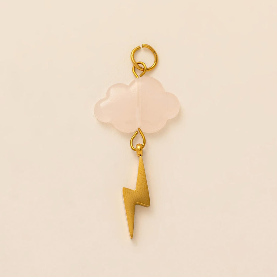 Cloud Geometric Shoe Jewel 18K Gold Steel JX26041255GK