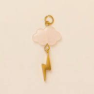 Cloud Geometric Shoe Jewel 18K Gold Steel JX26041255GK