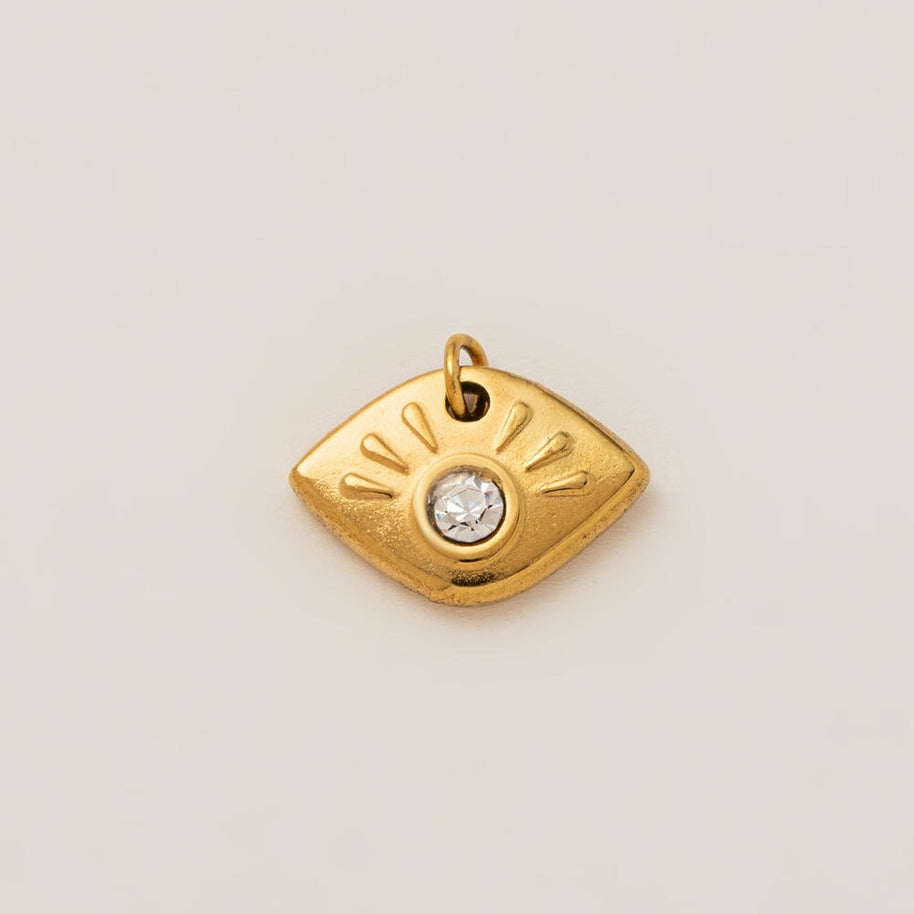 Celestial Evil Eye Hamsa Charms Stainless Steel DIY Pendants