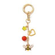 Copper DIY Street Style Keychain Bag Charm Pendant JX251501U
