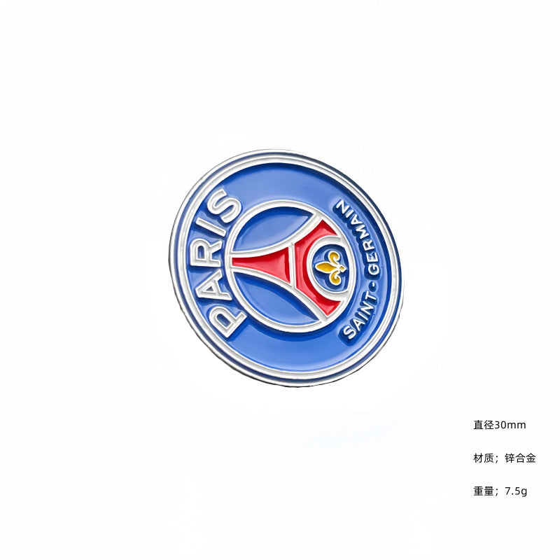 Club Football Pin | Real Madrid Chelsea Man City | Badge