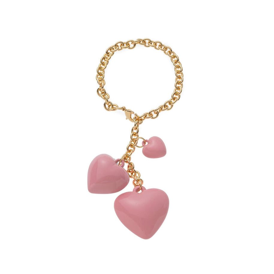 Heart Resin Charm Cute Bag Keychain Accessory Gift for Women